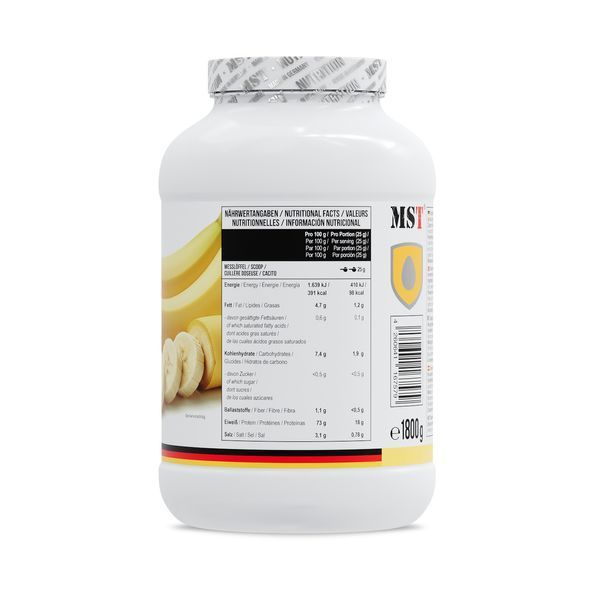 MST&reg; Best EGG Protein Banana | Без лактози | Яєчний протеїн Банан 72 порцій 1800 грамів 1042 фото