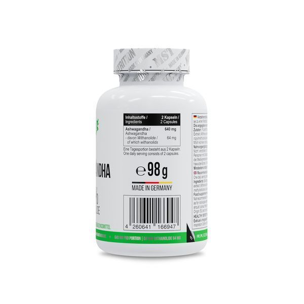 Healthy&reg; Ashwagandha 10% Withanolide 120 caps 1051 фото