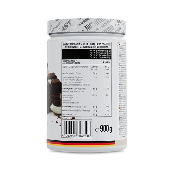 MST&reg; Best EGG Protein Chocolate-Coconut | Без лактози | Яєчний протеїн Шоколад-Кокос 36 порцій 900 грамів 2001 фото