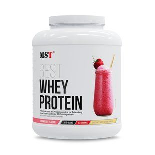 MST&reg; BEST Whey Protein + Enzyme Сироватковий протеїн + Ензими Полуниця 67 порцій 2010 грамів 2005 фото