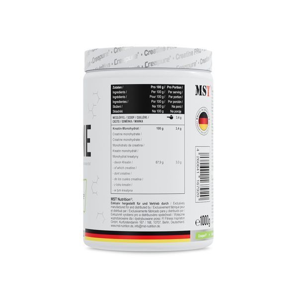 MST&reg; Creatine PRO with Creapure&reg; Без смаку 1000 грамів 2010 фото