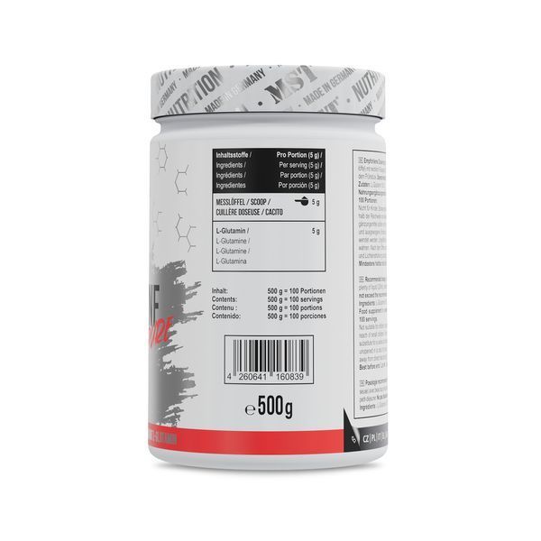MST&reg; L-Glutamine Pure | Amino Acid Glutamine Unflavored 500 gramsц