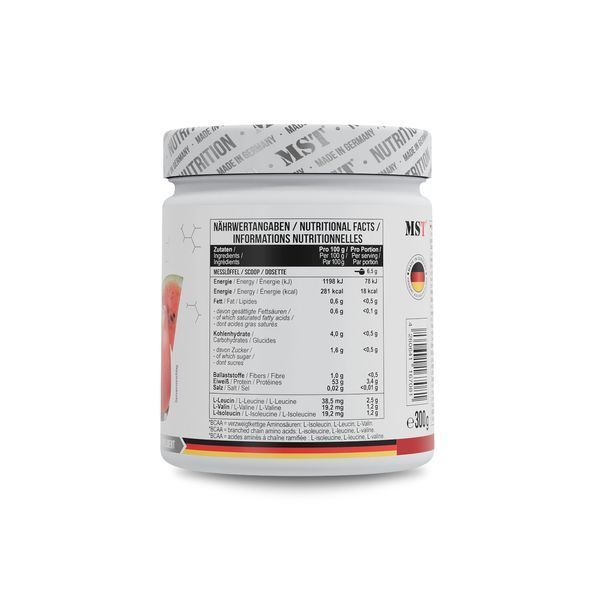 MST&reg; BCAA Zero Кавун без цукру 46 порцiй 300 грамів 1017 фото
