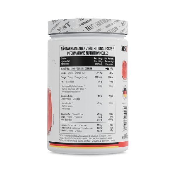 MST&reg; BCAA Zero Вишня без цукру 153 порцiй 1000 грамів 1018 фото