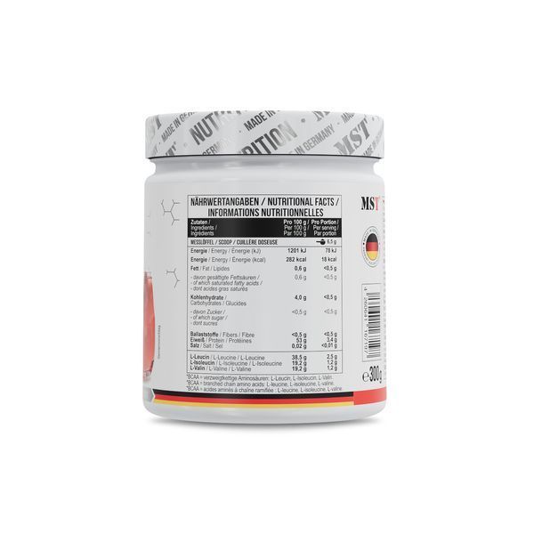 MST&reg; BCAA Zero Вишня без цукру 46 порцiй 300 грамів 1019 фото
