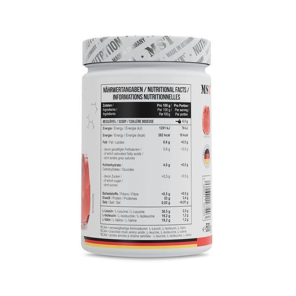 MST&reg; BCAA Zero Вишня без цукру 76 порцiй 500 грамів 1020 фото