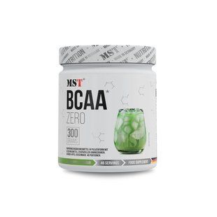 MST&reg; BCAA Zero Зелене яблуко без цукру 46 порцiй 300 грамів 1021 фото