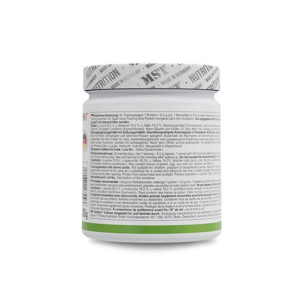 MST&reg; BCAA Zero Зелене яблуко без цукру 46 порцiй 300 грамів 1021 фото